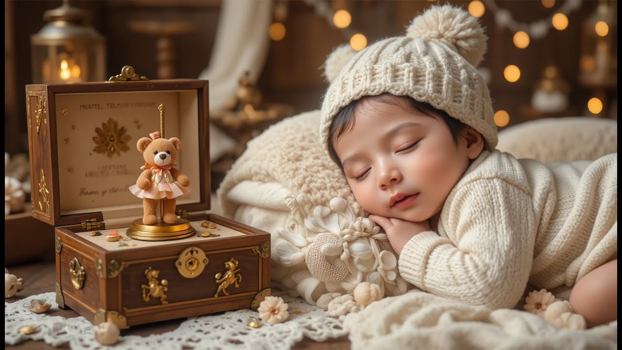 Teddy Box Dream 🧸 Gentle 3 Hours Baby Lullaby for Sweet Sleep #Lullaby
