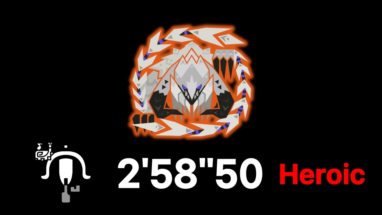 MHWilds][02:58][Heroic] Arch Tempered Arkveld LBG SOLO, 歴戦王アルシュベルド ライトボウガン ソロプレイ, 역전왕 알슈베르도 라보 솔플