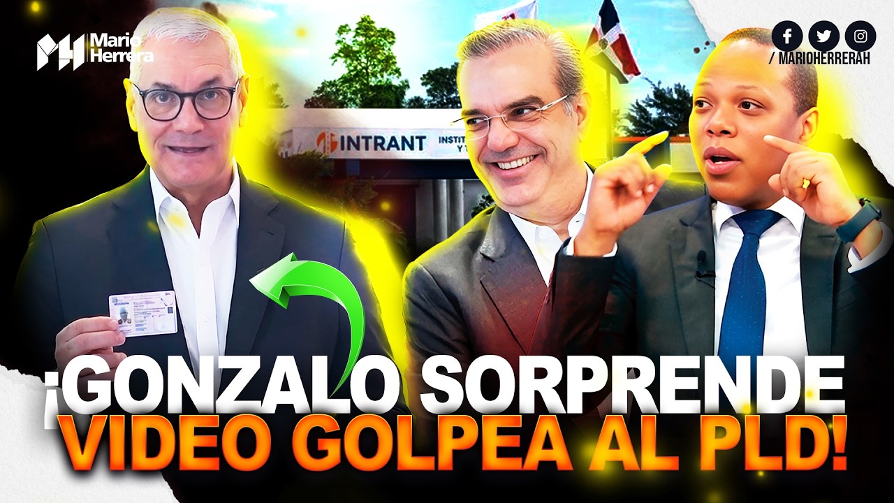 ¡El Video Que Nadie Esperaba! Gonzalo Castillo Termina Promocionando Logro Del Gobierno de Abinader