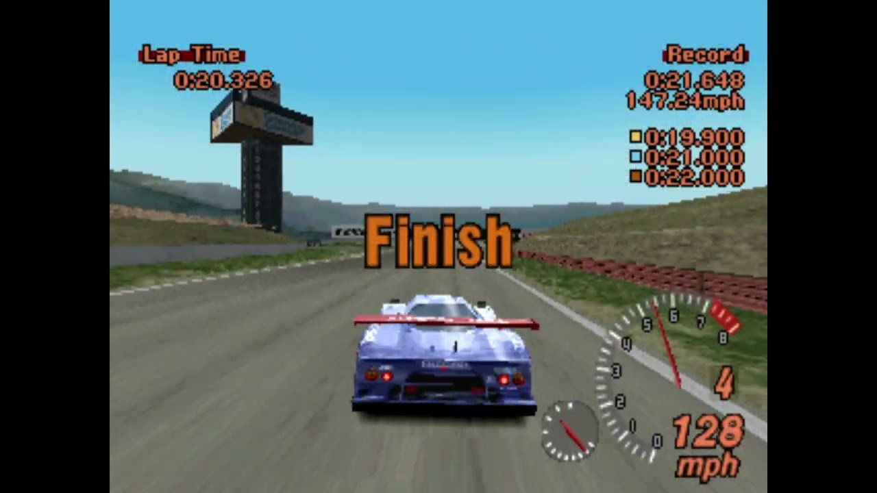 Gran Turismo 2 PS1 Licencia IA 7 a IA 10 en Plata