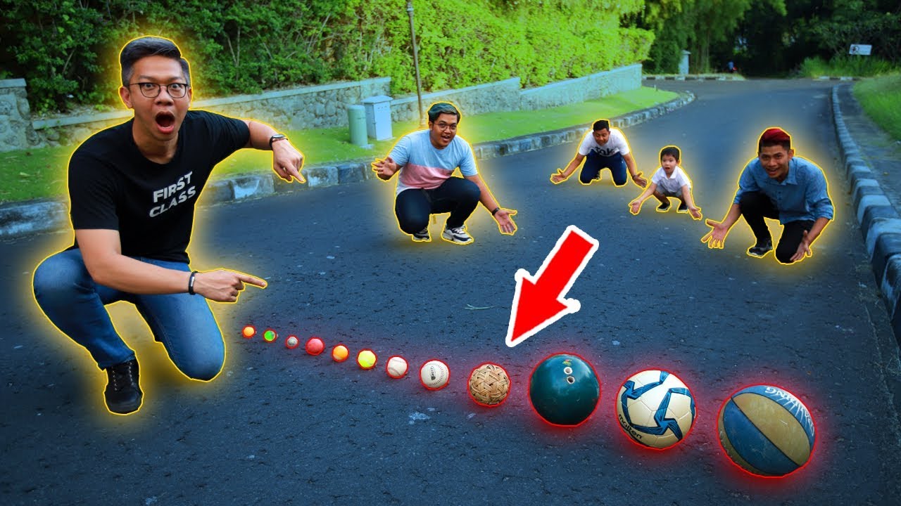 BALAPAN BOLA!!! BOLA APA YANG TERCEPAT???