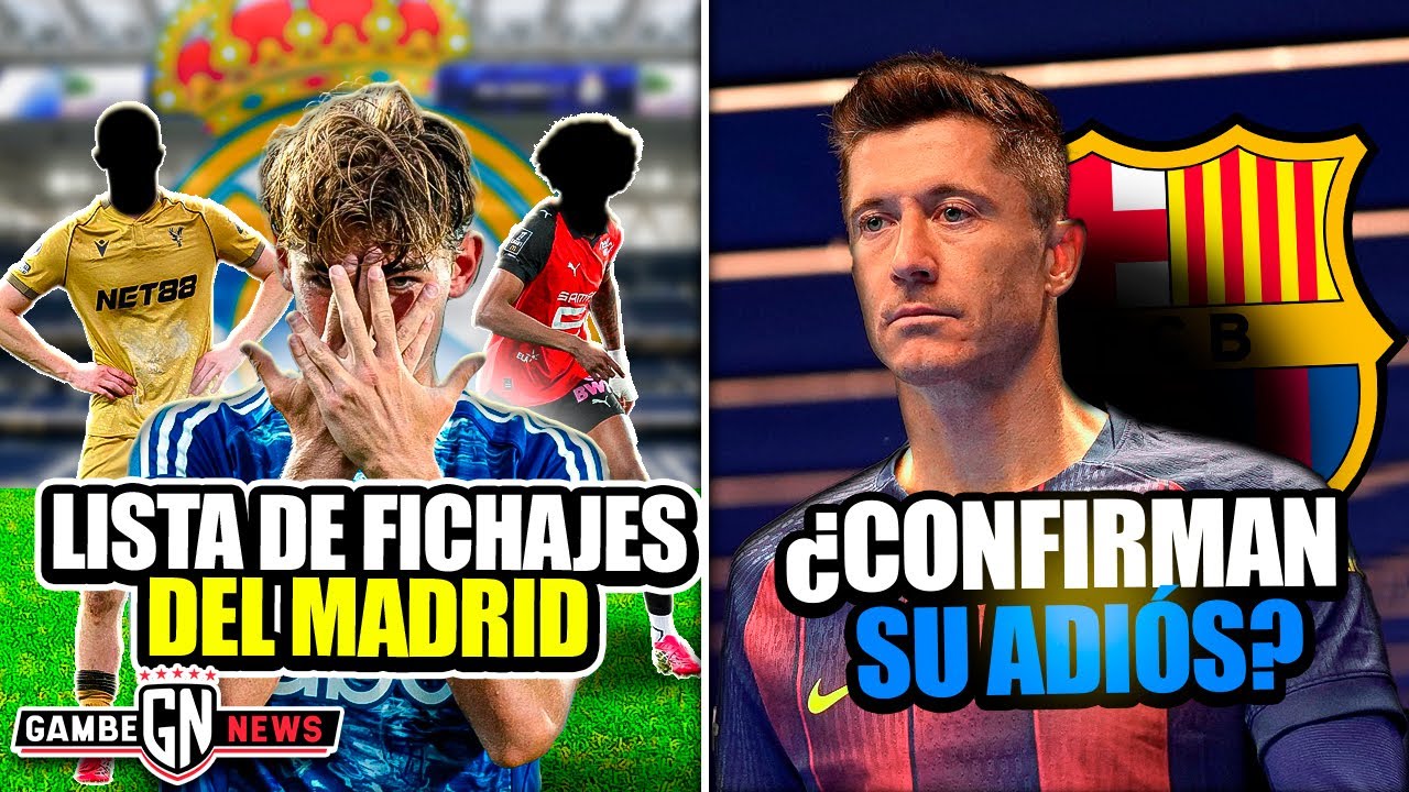 Sale lista de los fichajes que quiere el Madrid| ¿Confirman adiós de Lewa?| 1er borrado de Arbeloa