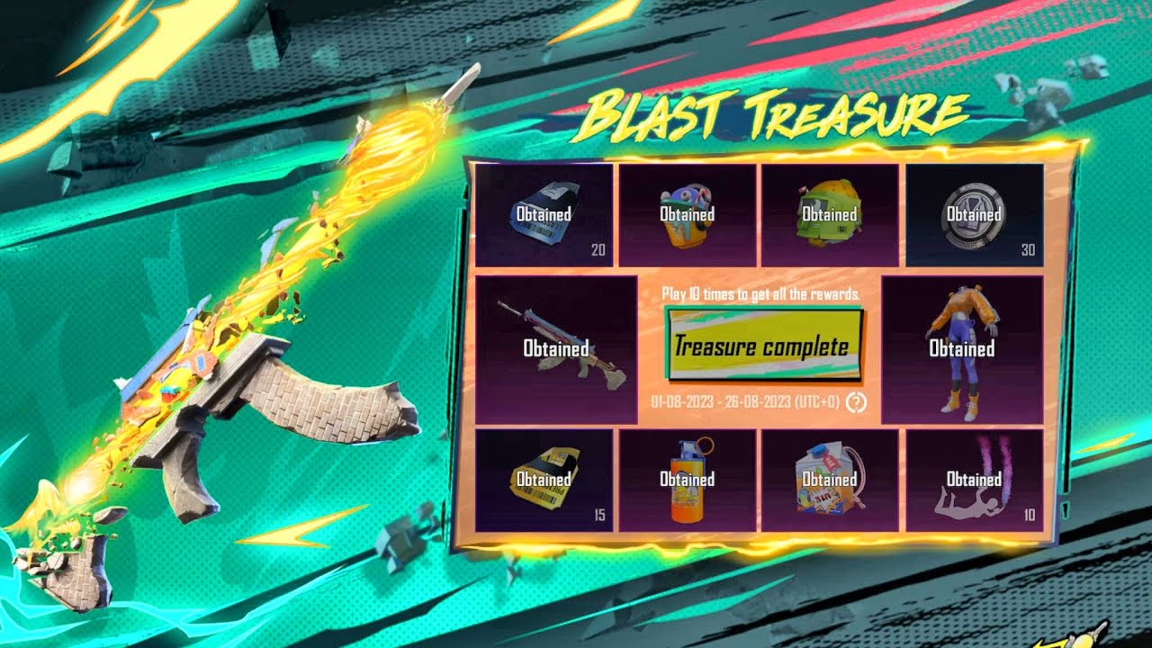 Spin Blast Treasure // Beam Blast ACE32