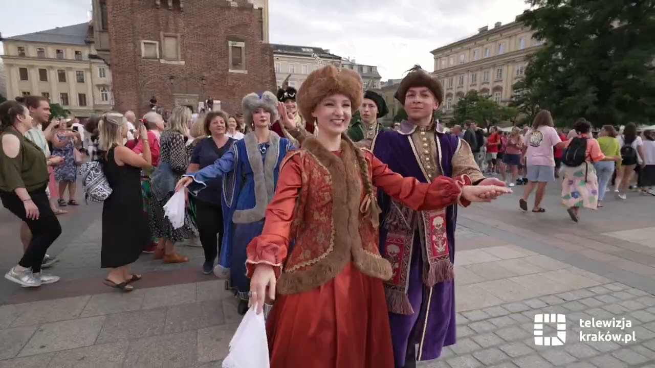 Polonez podczas 24. Festiwalu Tańców Dworskich „Cracovia Danza”