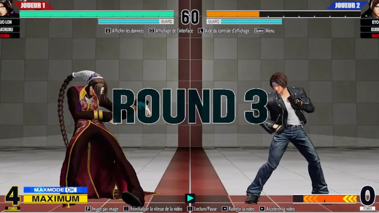 KOF XV training⚔️ 🎮🔥Me (Kyo) vs Zer0-Cool (Duo)