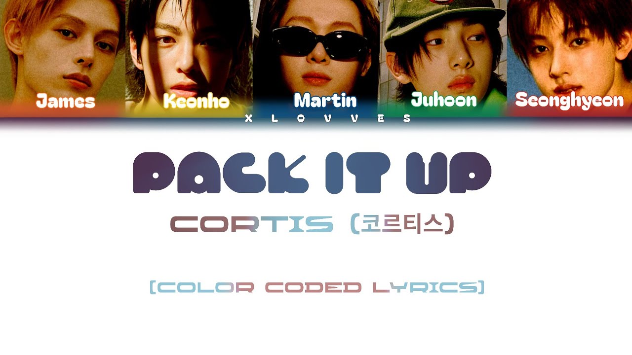 CORTIS (코르티스) 'PACK IT UP' (color coded lyrics) 