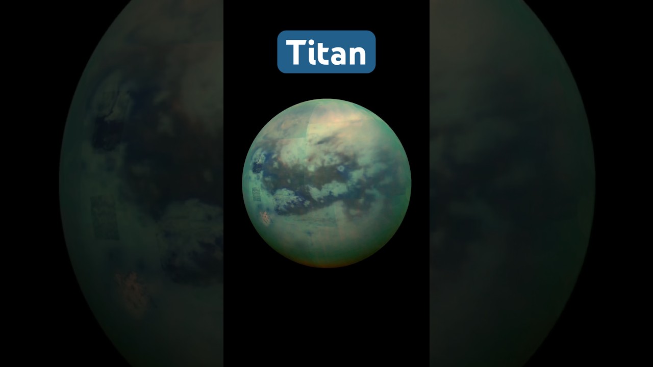 Titan moon of Saturn 