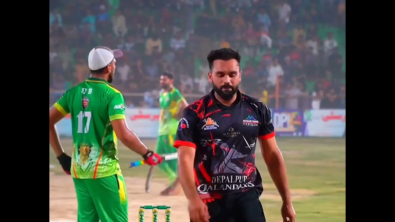 Match nhi Jung hai big fight Fahad vs fmc tape ball cricket 