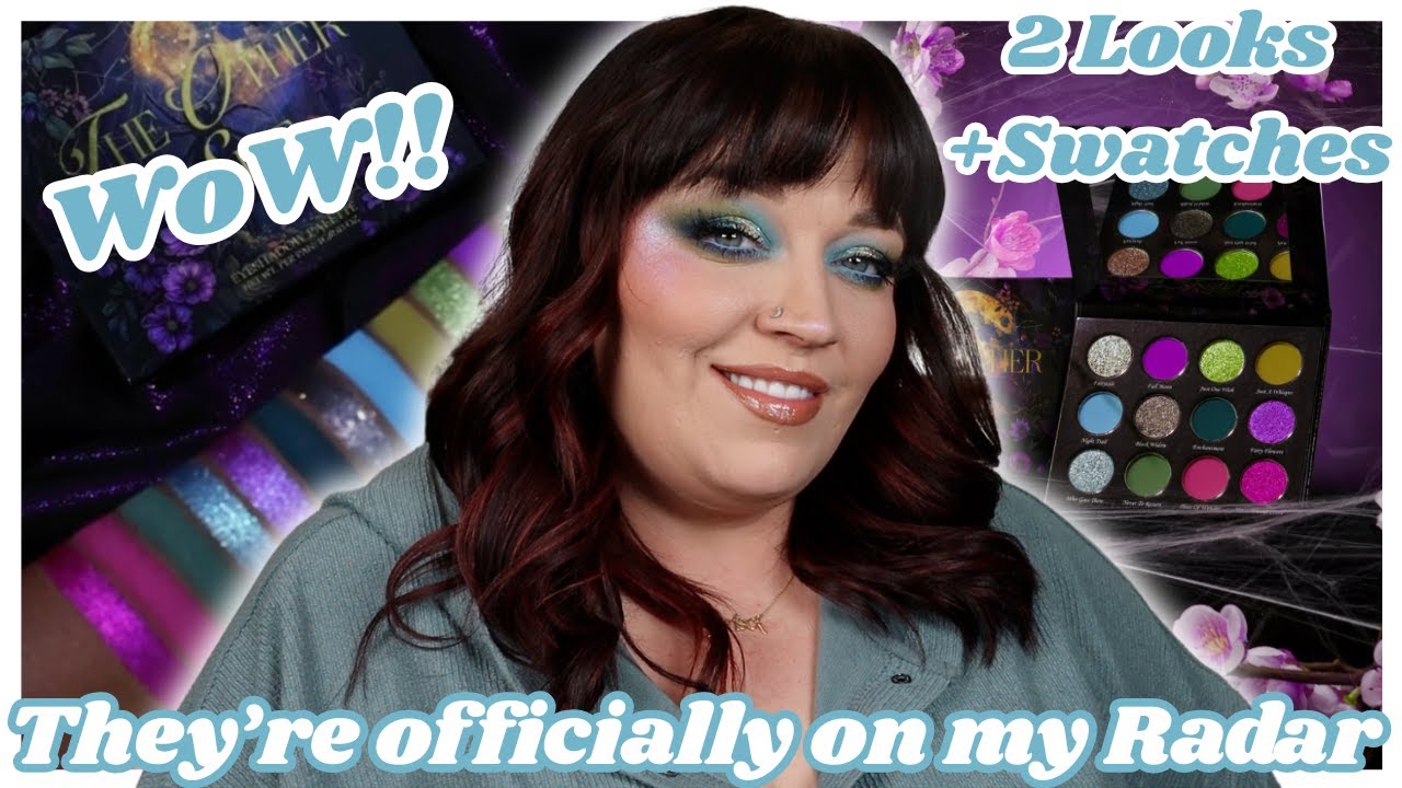 *NEW* Klarity Kosmetics The Other Side Palette  2 Looks + Swatches #klaritykosmetics
