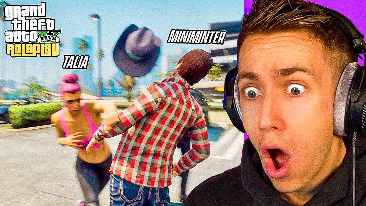 Я встретил Талию Мар в GTA RP, и это было ВЕСЕЛО! (Miniminter GTA NoPixel Roleplay)