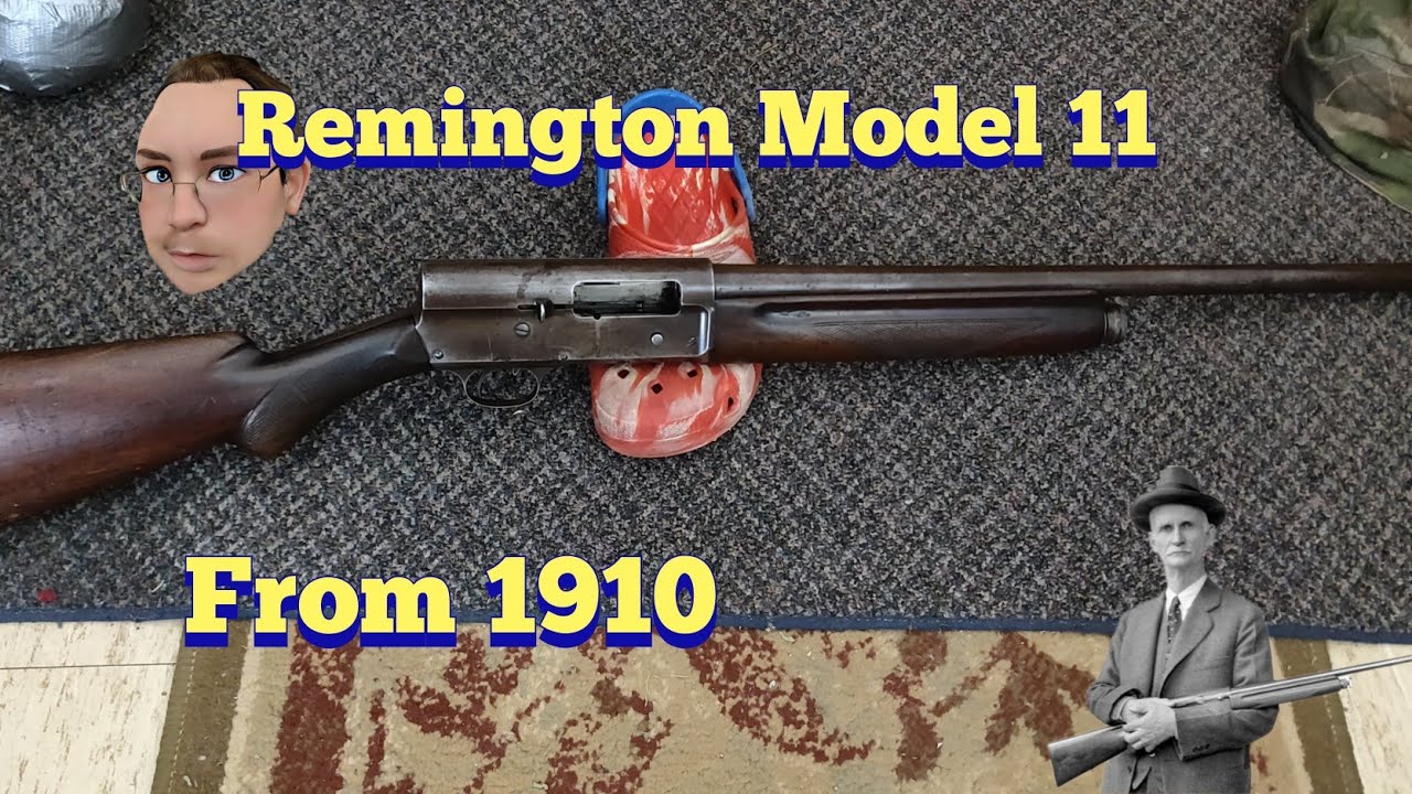 1910 Remington Model 11 (a Browning Auto 5 with crank windows)