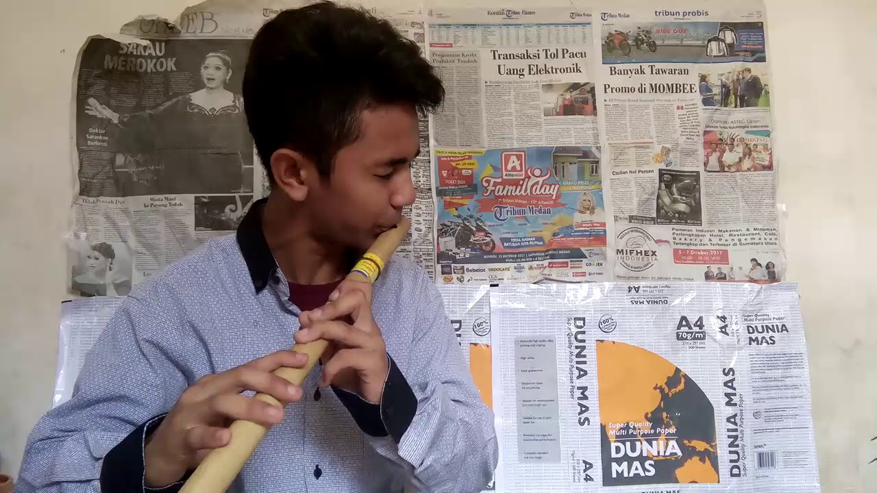 Teknik dasar bermain  Sulim Toba (Seruling toba)