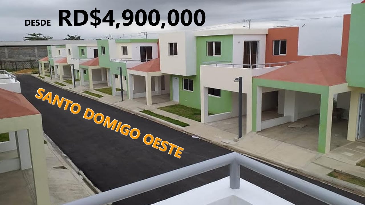 🏠🟢 RD$4,900,000 | #Casas Bi-familiares en Santo Domingo Oeste