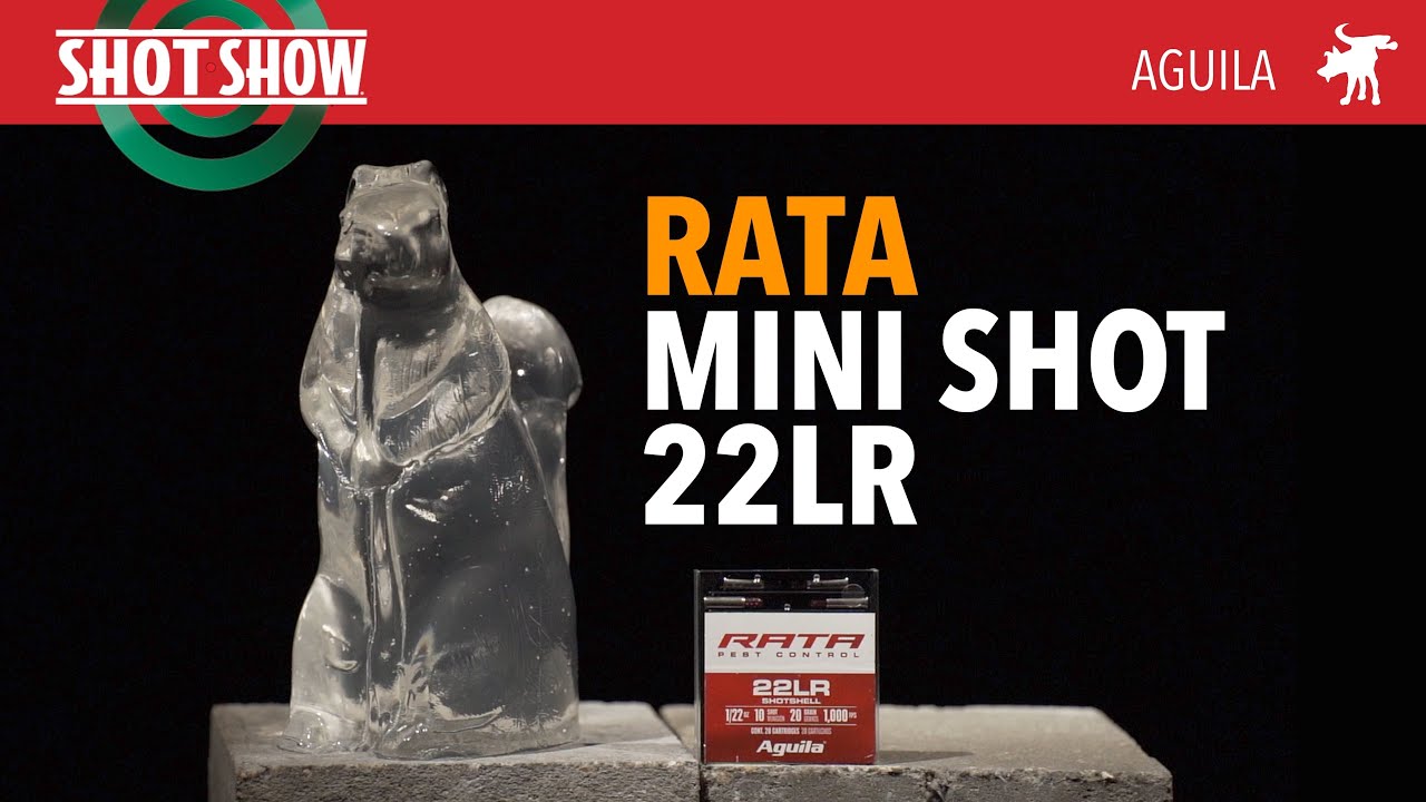 New Aguila Rata 22LR shotshell