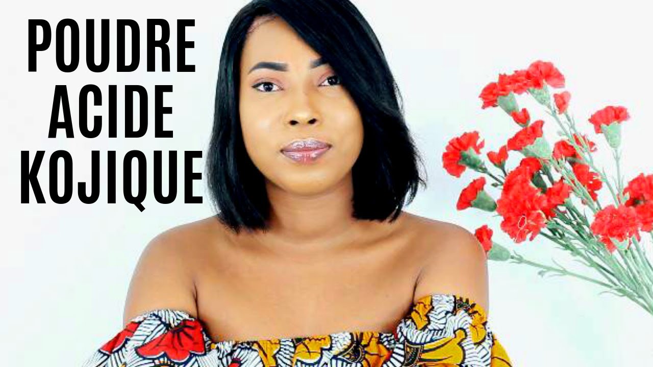 COMMENT UTILISER LA POUDRE ACIDE KOJIQUE POUR LA PEAU