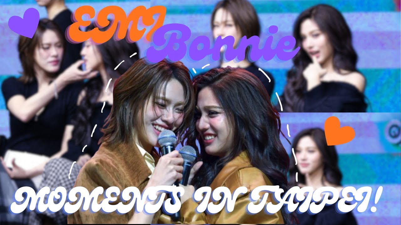 [ENG SUB] EMIBONNIE TAIPEI FANSIGN ~ CUTE & FUNNY MOMENTS