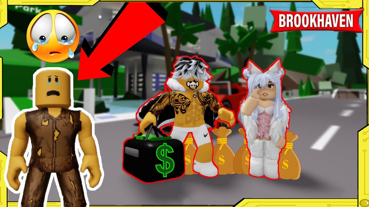 Fakir VS Zengin SOSYAL DENEY! (Roblox Brookhaven 🏡Rp)
