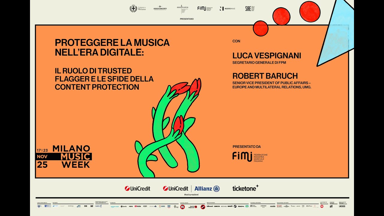 Proteggere la musica nell’era digitale:il ruolo di Trusted Flagger le sfide della content protection