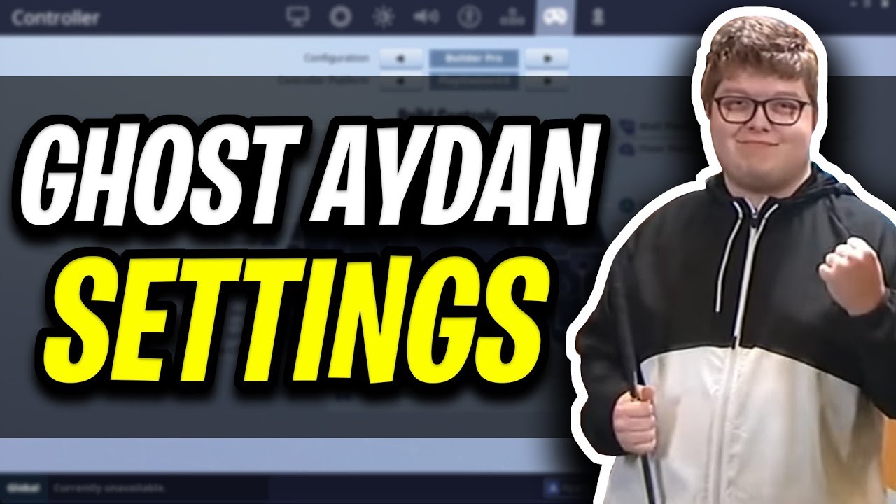 Ghost Aydan Fortnite Settings (NEW BEST CONSOLE PLAYER)