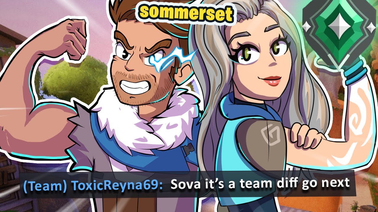 Shutting up TOXIC Reyna with my Valorant duo ft. Sommerset