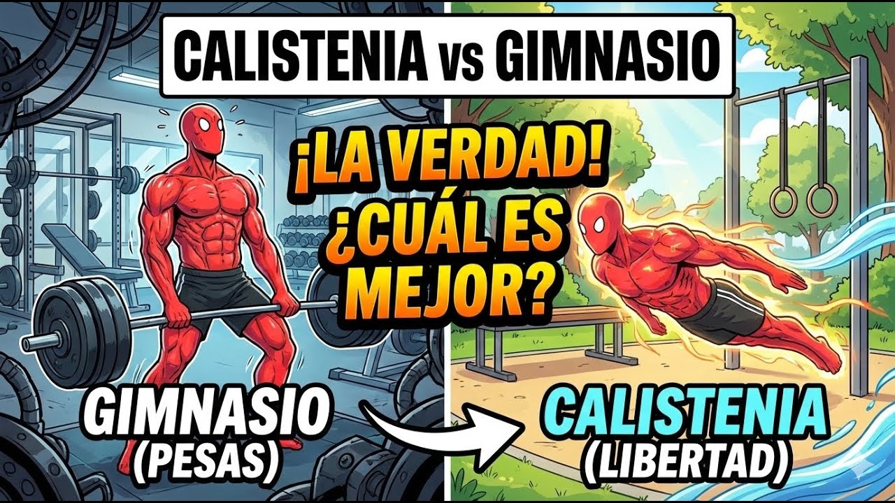 Por qué la CALISTENIA puede ser incluso mejor que el GIMNASIO