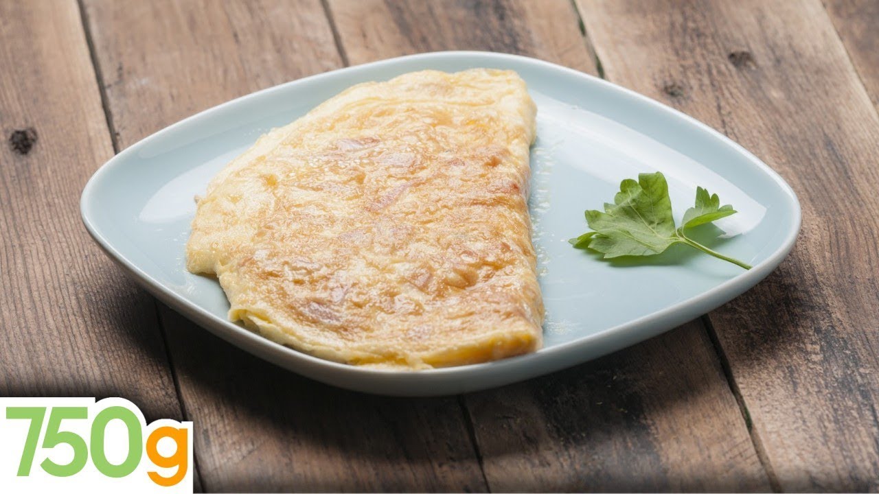 Recette d'Omelette roulée comme un chef - 750g