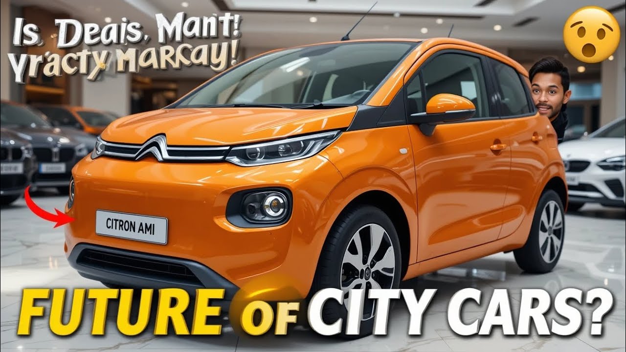 Citro&euml;n Ami &mdash; The Cutest Electric Car for City Life! Full Review 🚗⚡
