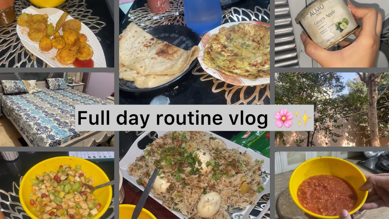 Full Day Routine vlog 🤍 | Cooking+cleaning 🧹| Pulao & chatni Recipe | thori si Ramadan ki tayari ki🌙