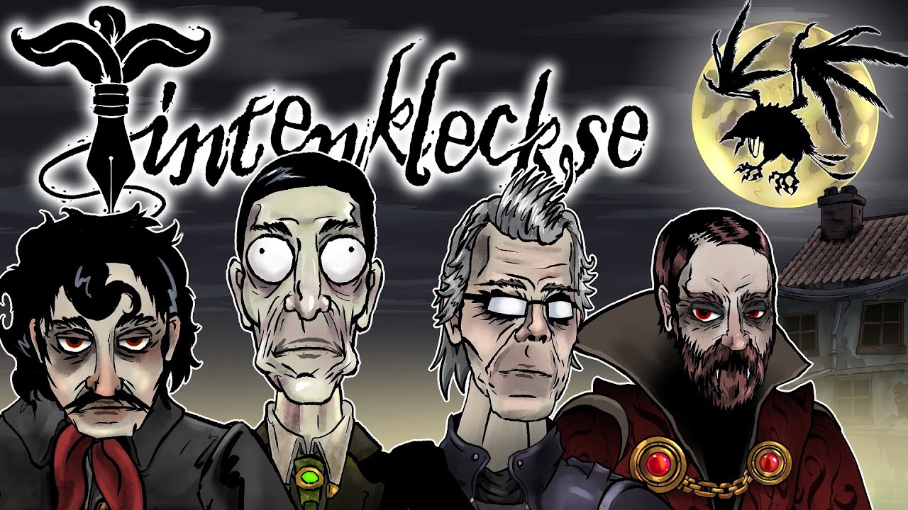 Tintenkleckse | Friedhof der Kuschelkleckse | Poe, Lovecraft, Stoker & King in einer WG!