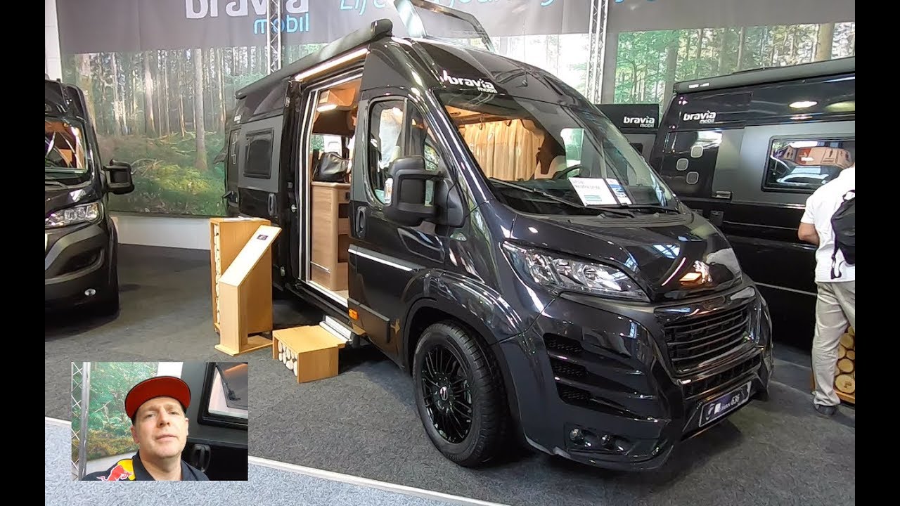 Bravia Mobil Swan 636 Peugeot Boxer RV Camper Van Camping car walkaround and interior V0372