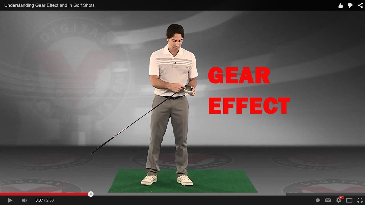 Improve Your Golf Swing: Understanding Gear Effect, hooks and slices