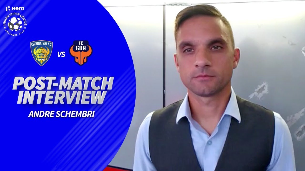 Chennaiyin FC's forward Andre Schembri Reflects On A Loss To FC Goa | Hero ISL 2019-20