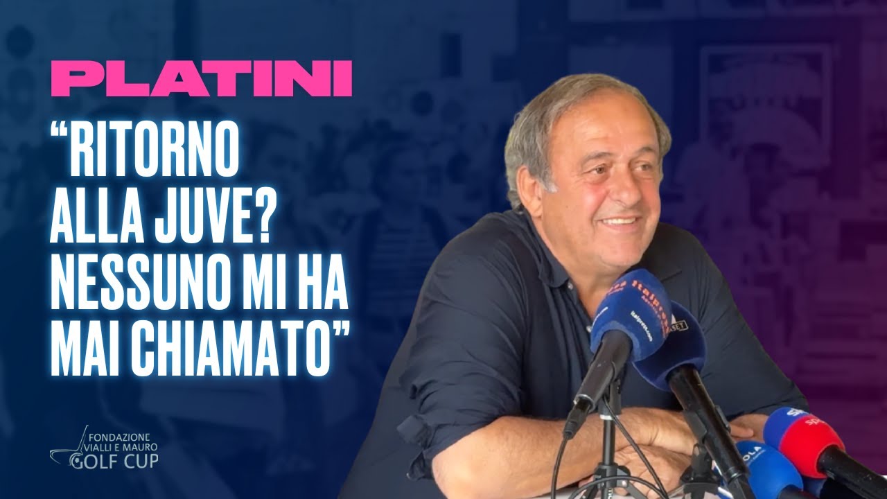 MICHEL PLATINI IN CONFERENZA STAMPA | RITORNO ALLA JUVE, FINALE DI CHAMPIONS LEAGUE, MBAPPÉ, CONTE