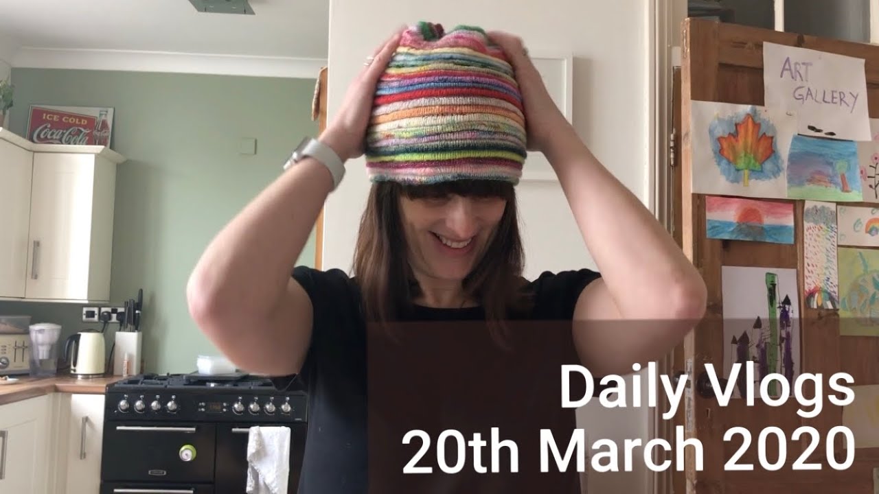 Daily Vlogs - Friday 20th March 2020: Crafts, Family and Home Life in the U.K.