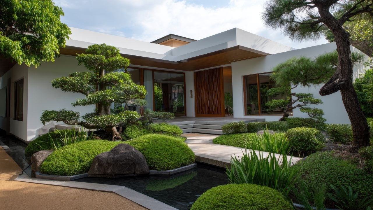 Luxury Indoor Garden Living Spaces for Calm: Elegant Homes Design Tour