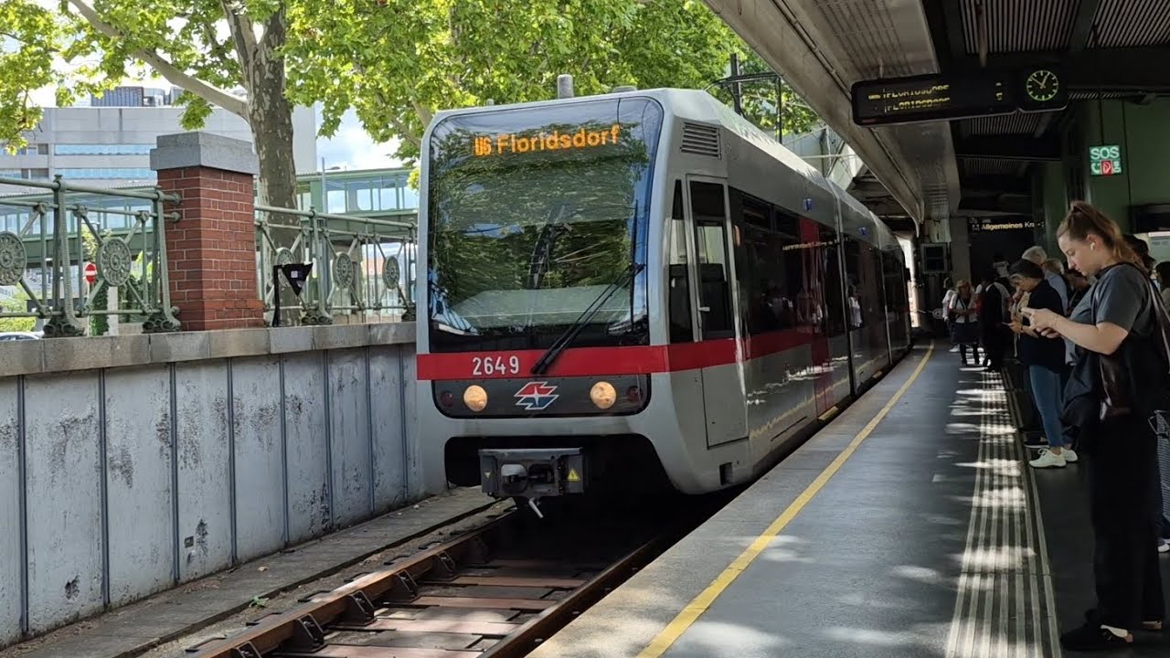 U-Bahn Wien | Einsetzermitfahrt in der U6 von Michelbeurn-AKH bis Floridsdorf im Typ T