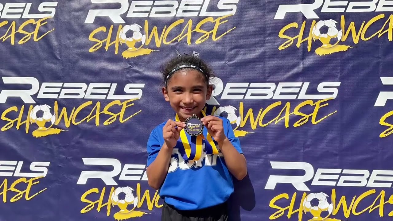 Aliah Escobar highlights at the Rebels Showcase June 2021. 6 years old. 2015G