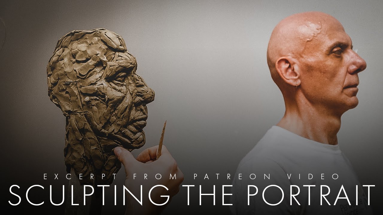 Beginning A Portrait Sculpture From Life - Ep. 1 - Excerpt 2 From Patreon Video