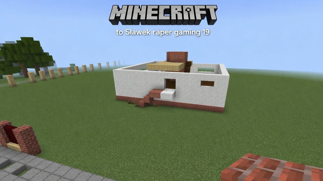 Sławek raper Gaming 19 Minecraft @sławekrapergejming 
