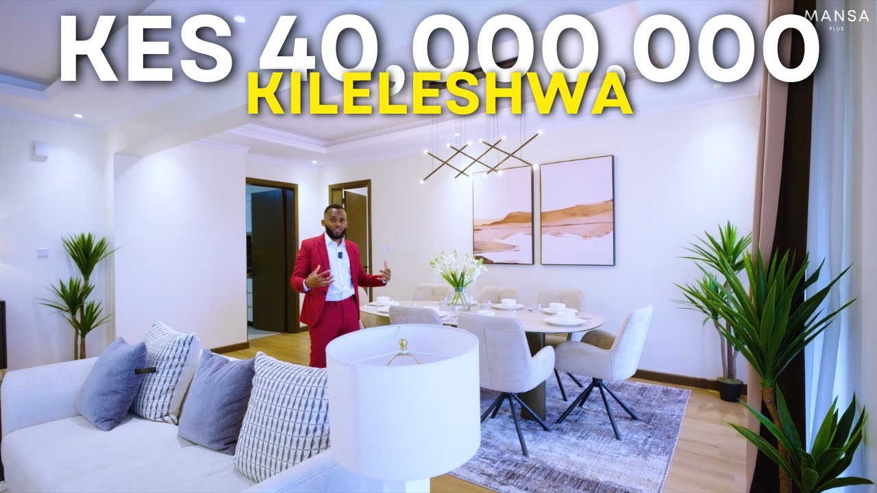 Квартира с 4 спальнями за 40 000 000 кеш #housetour в Килелешве, Найроби, Кения #houseforsale