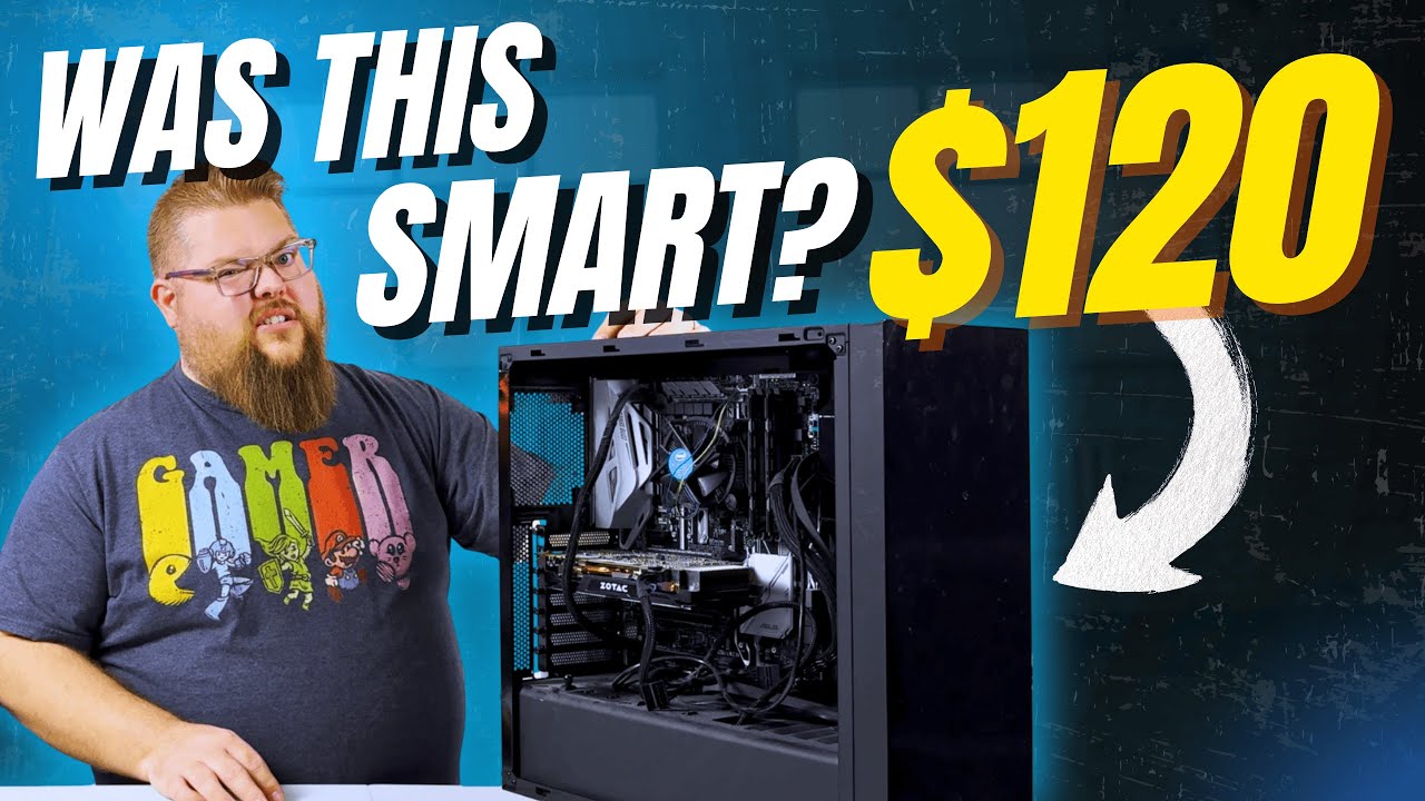 I Took a BIG Risk on a $120 Gaming PC...Here's What Happened (Best Buddies Build)