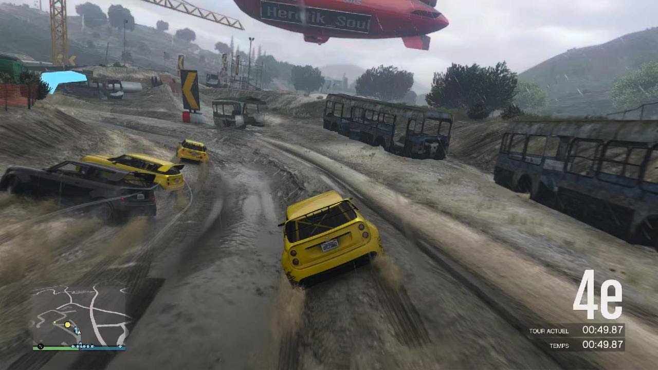 Grand Theft Auto V course de rallye