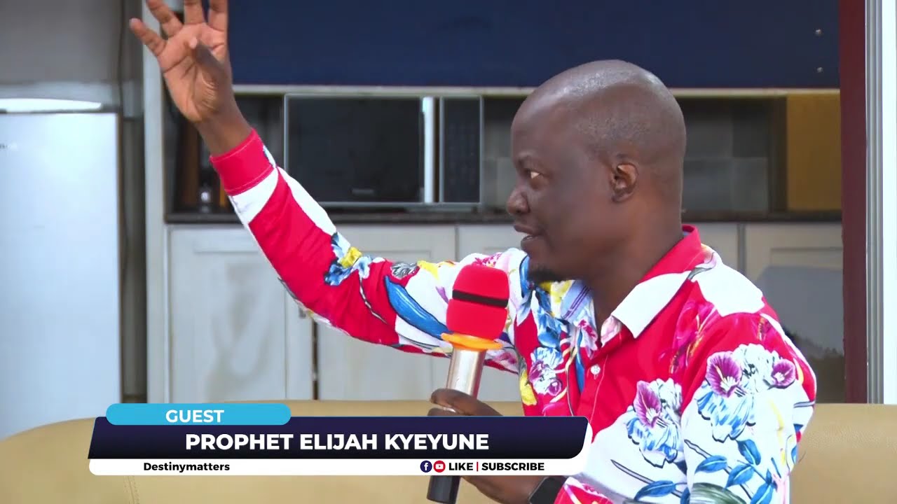 Discussing The Prophetic Ministry | #DestinyMatters Prophet Elijah Kyeyume