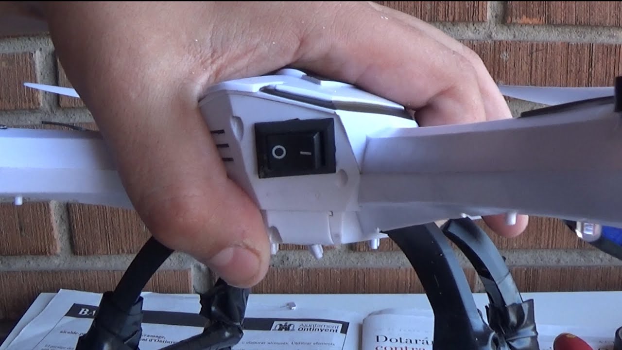 MOD.Interruptor para apagar y enchufar el Tarantula X6 YiZhan JJRC H16 | ESPAÑOL