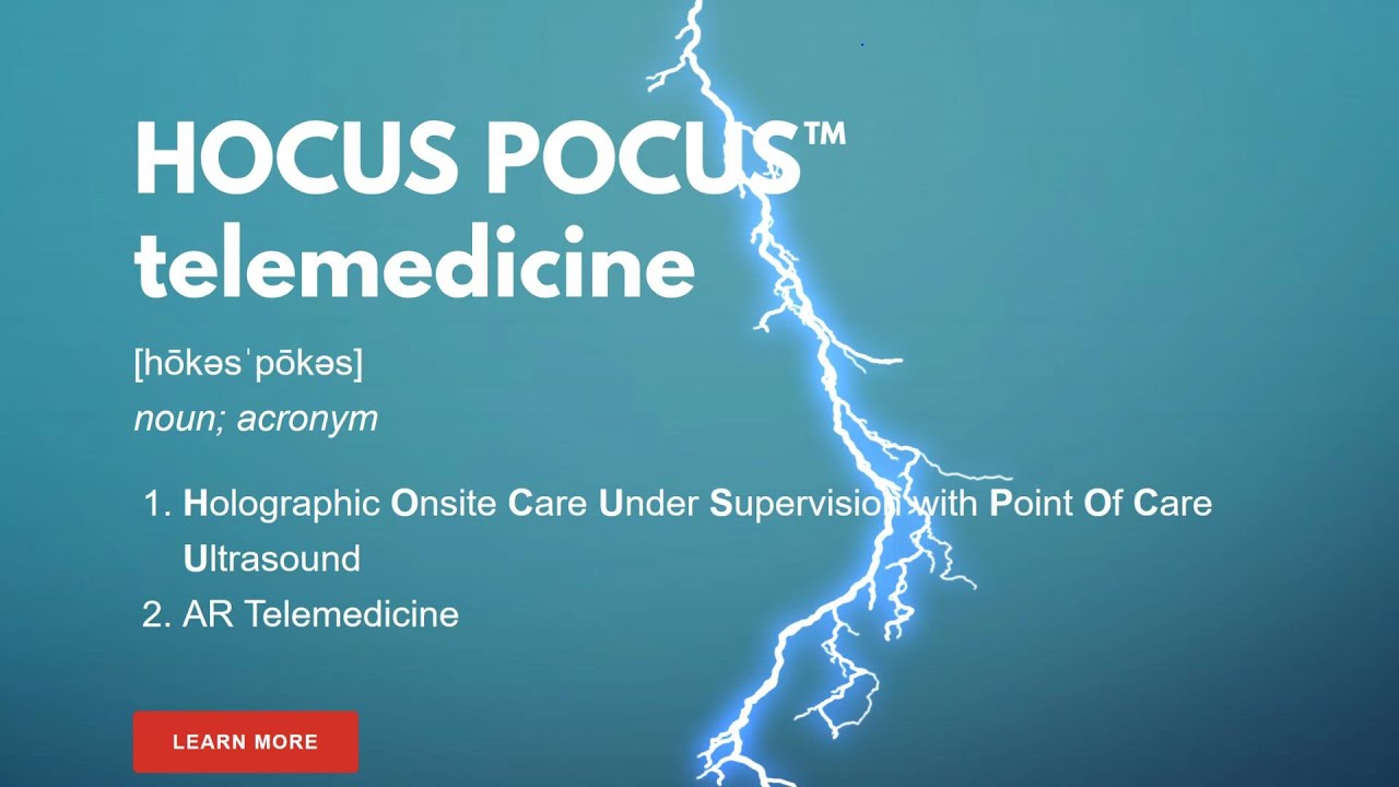 How To: AR Telemedicine with HOCUS POCUS