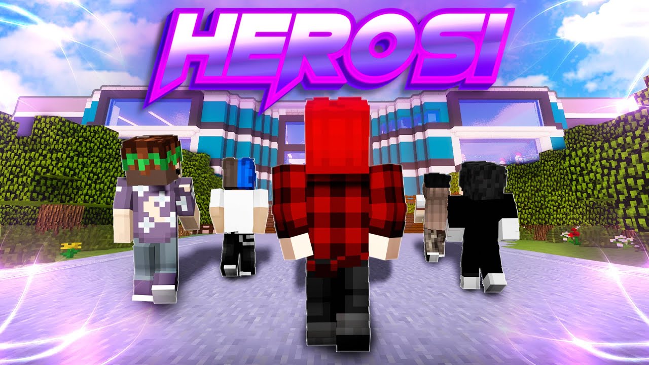 MINECRAFT HEROSI [#45] - NOWA SZKOŁA!!?😍😯