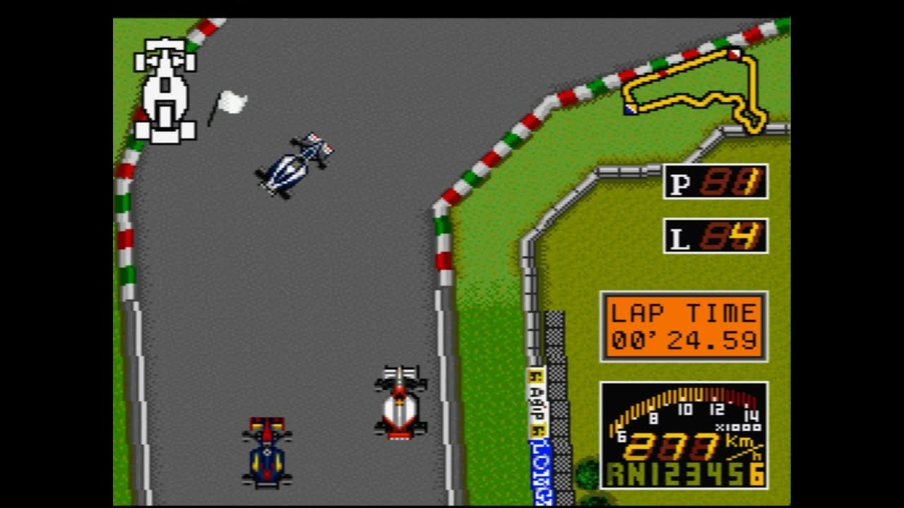 Snes - F1 Grand Prix - Longplay