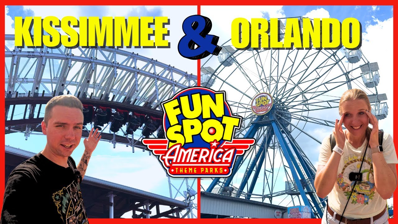 Zwei Parks, ein Tag und leichte Todesangst 😱 - Fun Spot Kissimmee und Orlando
