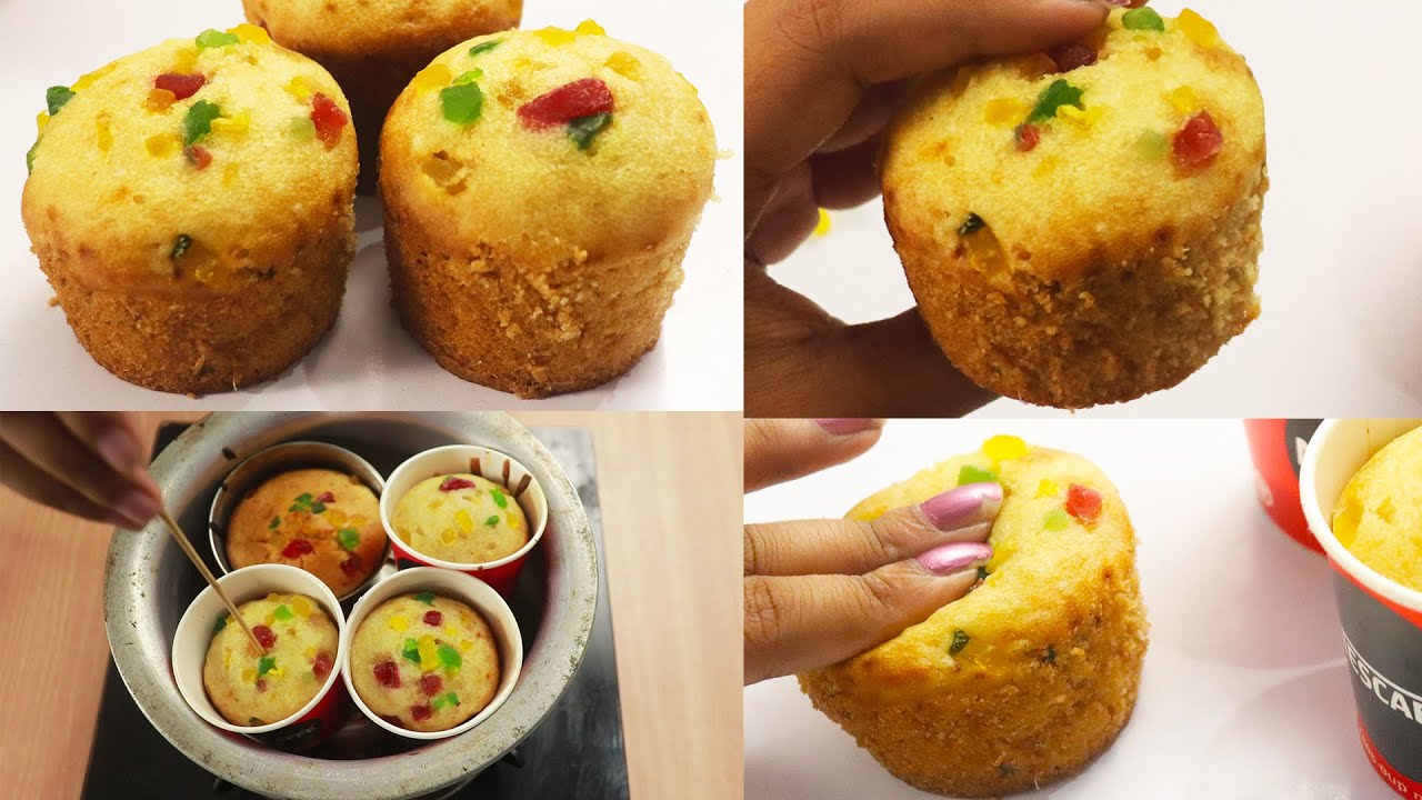 सीधे पतीले में बनाए बिना अंडे का साॅफ्ट कपकेक बिना दही बिना बटर के Vanilla Cupcake recipe by maa bet