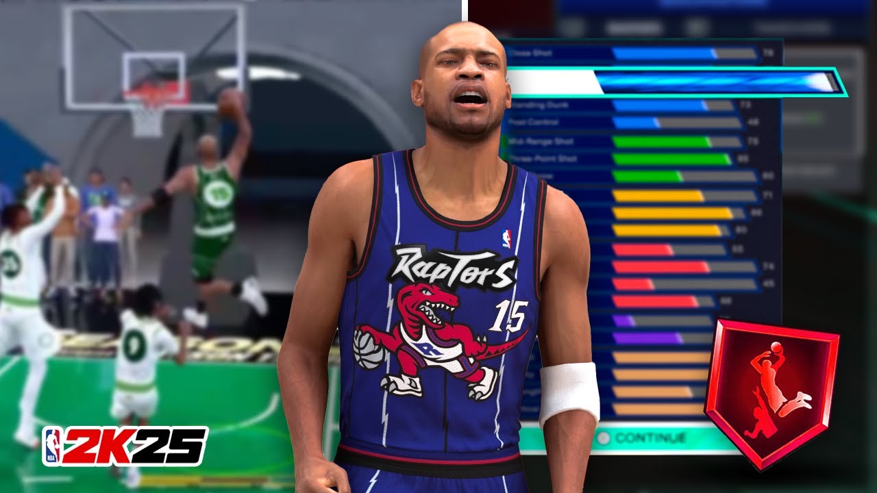 MY 99 DUNK VINCE CARTER BUILD IS DUNKING ON EVERYONE IN NBA 2K25..